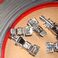 hose clamp strip steel and button